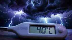 Canicule en Loire : vigilance orange maintenue malgré 40 °C et un risque d’orages