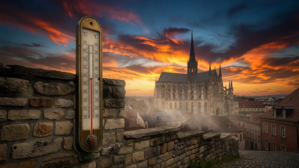 Canicule en Moselle : record absolu de 40,6 °C à Metz, la préfecture en alerte rouge