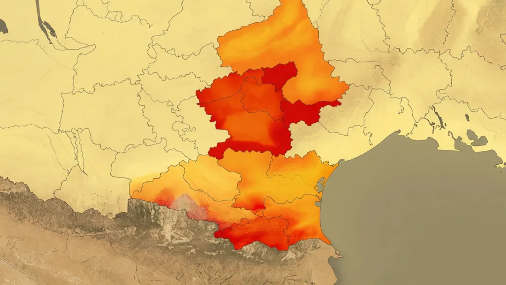 Canicule et sécheresse : la Charente et 27 départements en risque élevé d'incendie ce mardi