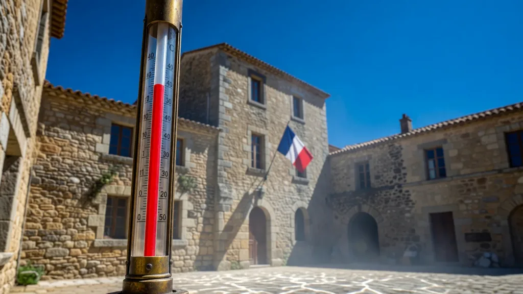 Canicule historique à Angoulême : écoles fermées l'après-midi et services publics adaptés face à 44 °C