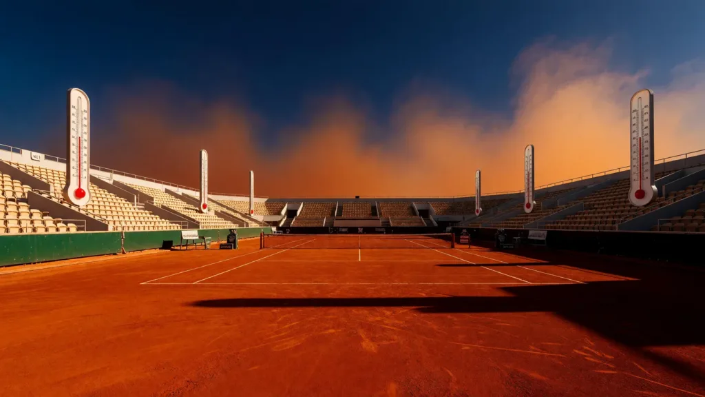 Canicule : la FFT suspend les Championnats de France, la préparation pour Wimbledon perturbée
