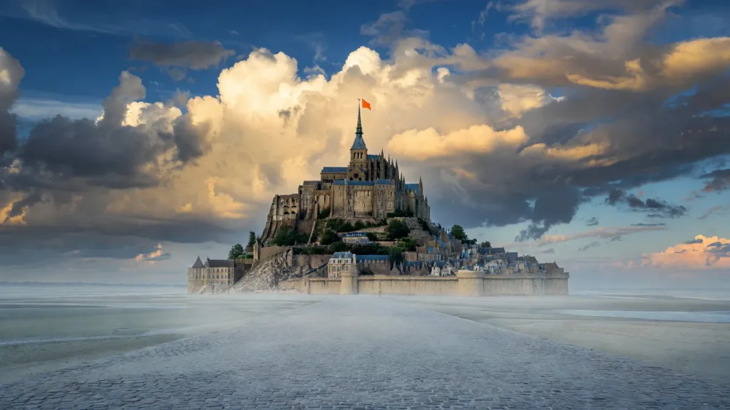 Canicule : l'abbaye du Mont-Saint-Michel fermée l'après-midi et accès restreints