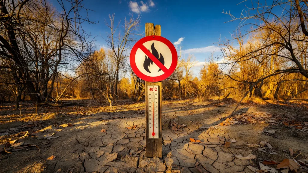 Canicule rouge et risque sévère de feux de forêt en Saône-et-Loire : interdiction des barbecues et des manifestations sportives