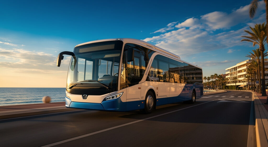 Cannes : 12 M€ de l'État pour les bus hydrogène Palm Express, première station PACA