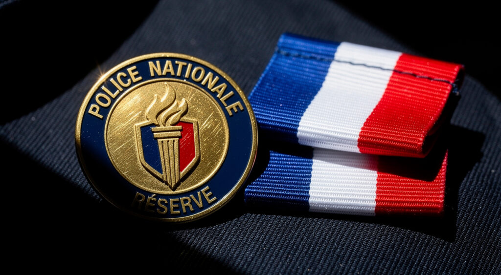 Carcassonne : cérémonie d'hommage aux réservistes de la police nationale de l'Aude