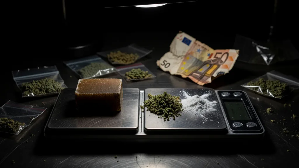 Castres : un dealer jette 1 kg de cannabis par la fenêtre lors d'une course-poursuite