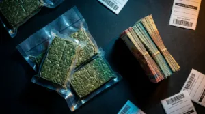 Cayenne : 1,65 kg de cannabis et 7 915 € saisis par la CDI, deux interpellations
