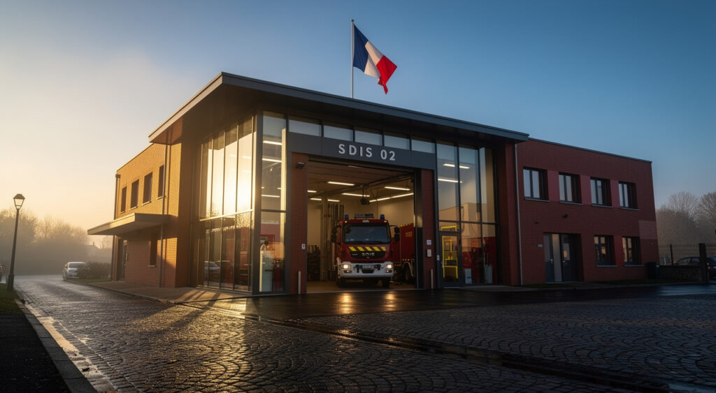 Cérémonie départementale des sapeurs-pompiers à Marle : hommages et distinctions