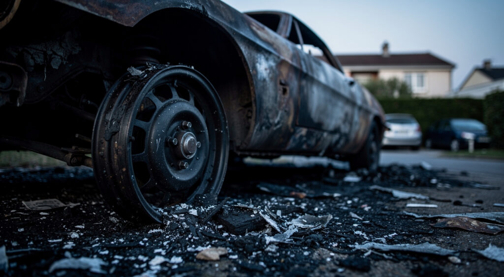 Chalon-sur-Saône : cinq voitures de collection détruites dans l'incendie d'un garage