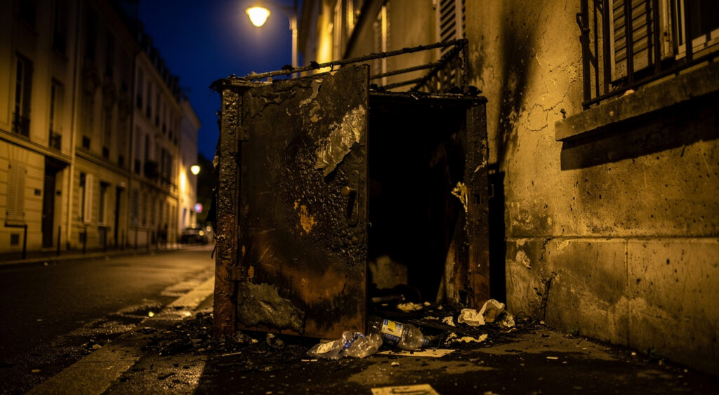 Chalon-sur-Saône : trois hommes arrêtés en flagrant délit pour incendie de locaux poubelles