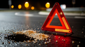 Chalon-sur-Saône : un poids lourd se couche au rond-point de la chaufferie