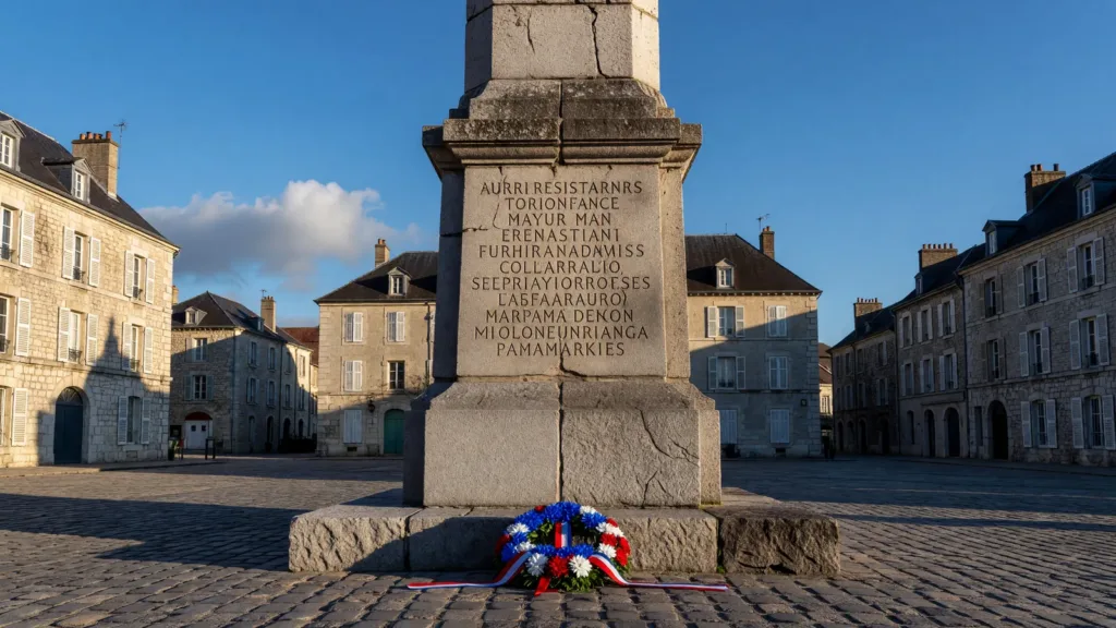 Châlons-en-Champagne : Thibaut Félix préside la cérémonie du 18 Juin au monument des Martyrs de la Résistance
