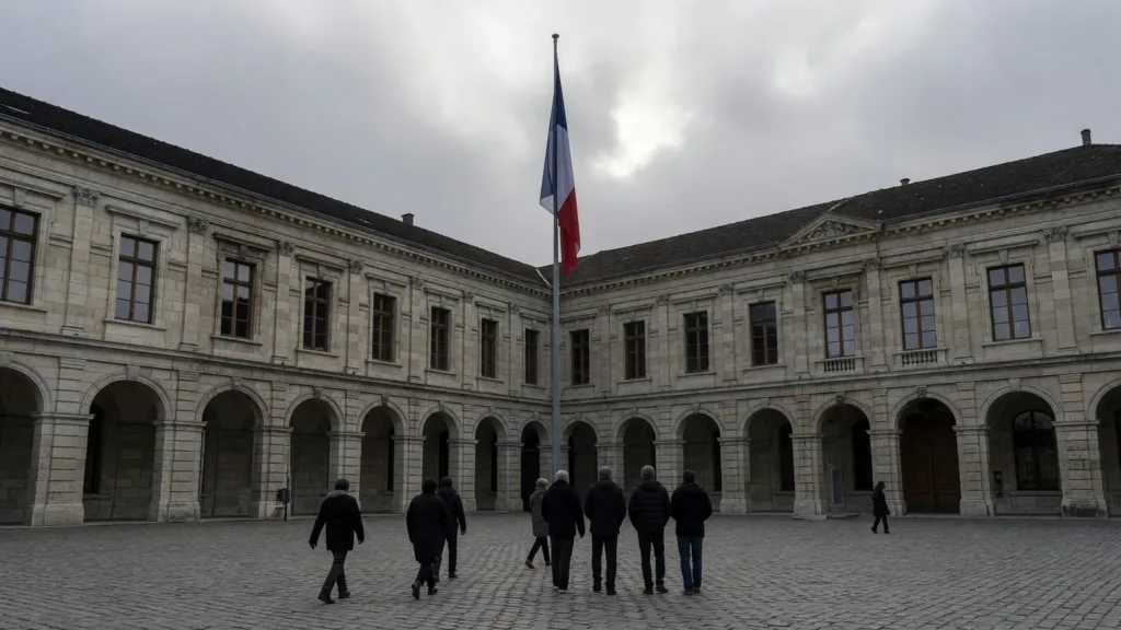 Chambéry : minute de silence à la préfecture en hommage à l'adjudant Gwenaël Raffoux, décédé lors du G7