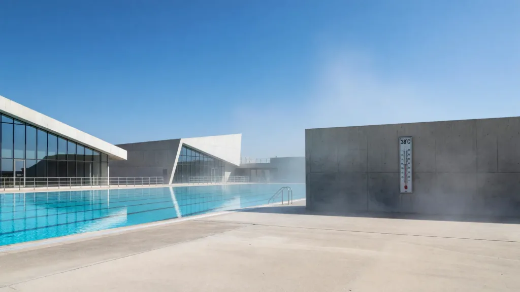 Championnats de France de natation à Saint-Étienne : l'organisation s'adapte face à la canicule