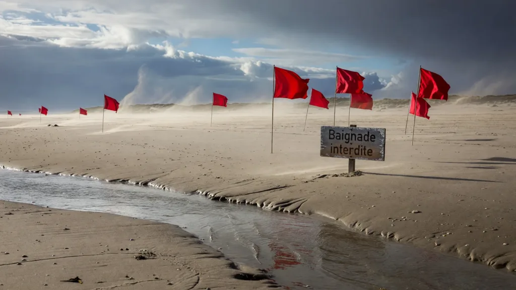 Charente-Maritime : alerte baïnes maximale ce lundi, cinq communes en vigilance