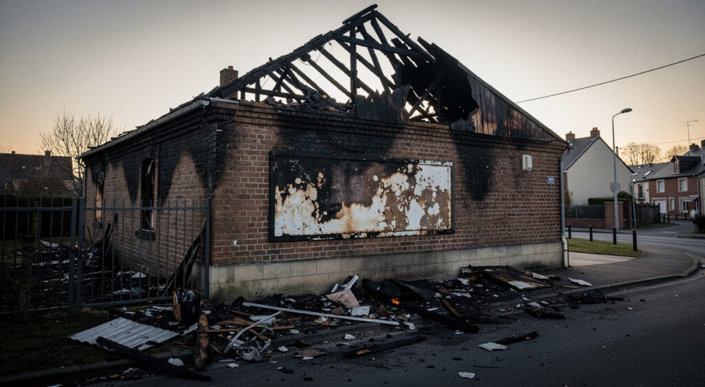 Charleville-Mézières : une cagnotte Leetchi pour reconstruire le club-house de l'AMC après l'incendie criminel
