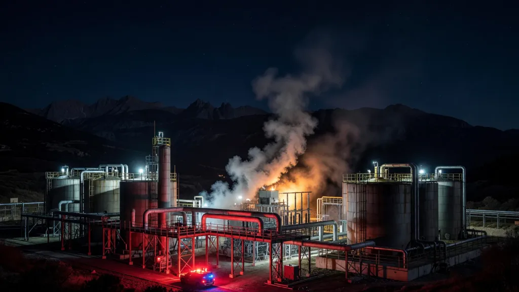 Château-Arnoux-Saint-Auban : incendie près d'une plateforme chimique maîtrisé