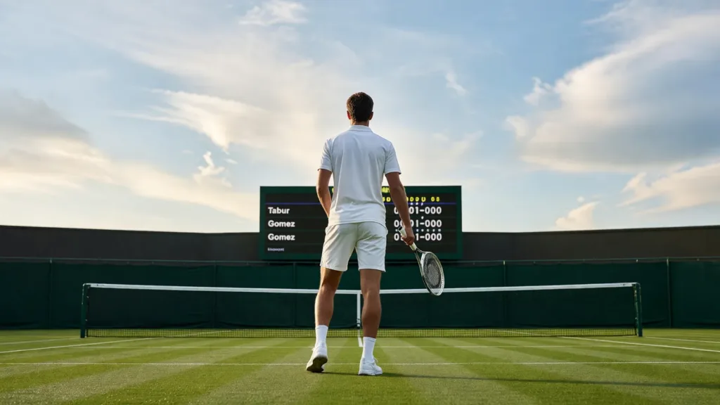 Clément Tabur remporte son premier match à Wimbledon en qualifications