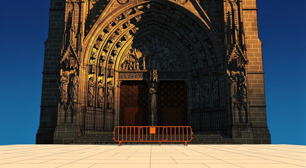 Clermont-Ferrand : la cathédrale fermée du 8 au 12 juin 2026 pour révision des filets de sécurité