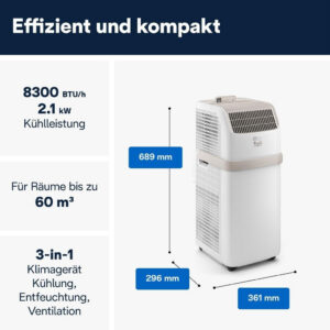 Climatiseur mobile PAC ES72