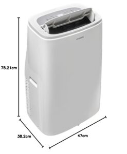 Climatiseur mobile réversible 14000 BTU