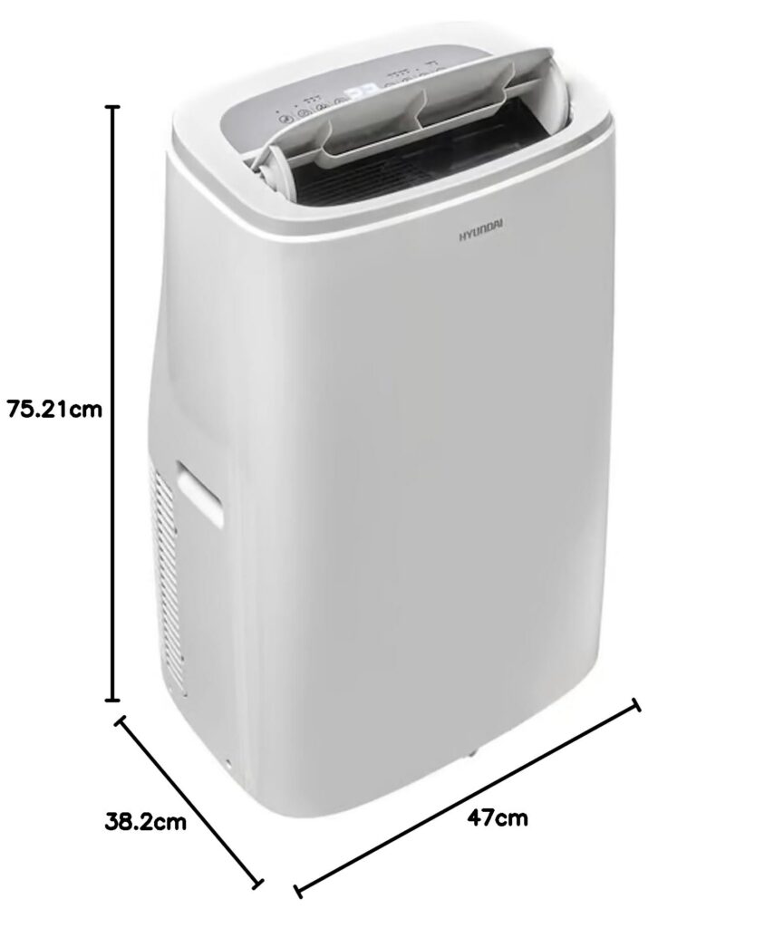 Climatiseur mobile réversible 14000 BTU