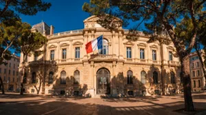 CM1-CM2 de Bonneveine Zenatti en visite à la mairie de Bagatelle