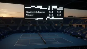 Corentin Moutet éliminé par Davidovich Fokina au Masters 1000 de Toronto