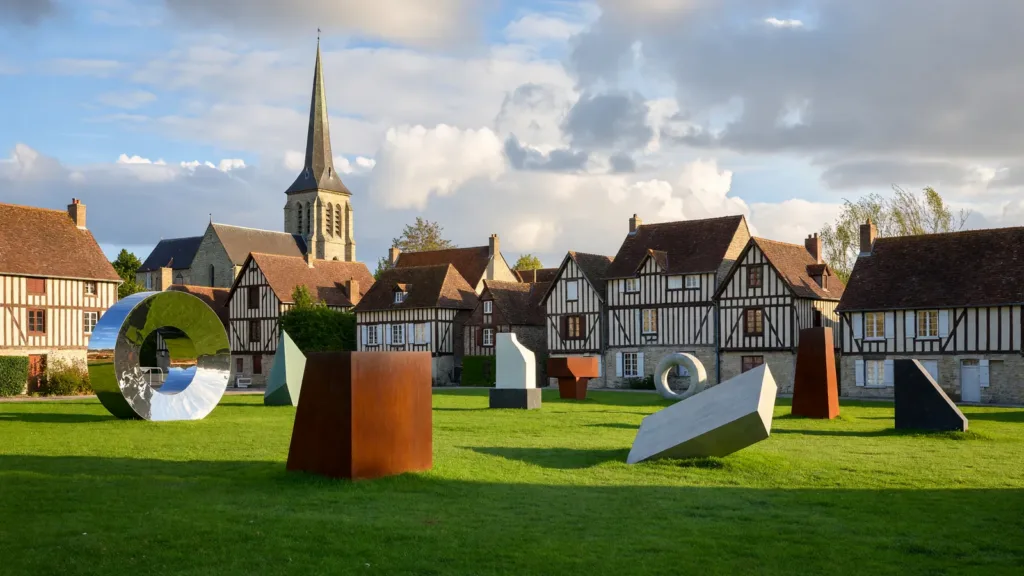 Cormeilles : le « Jardin de la pluie et du beau temps » inauguré, un projet artistique à 931 000 €