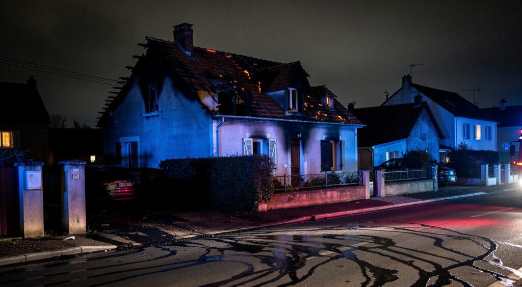 Corquilleroy : incendie dans un pavillon, sept personnes évacuées sans blessé