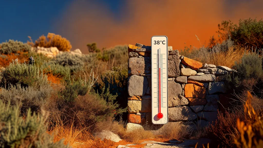Corse-du-Sud : la vigilance orange canicule prolongée ce week-end avec des pointes de chaleur attendues jusqu'à 38 °C