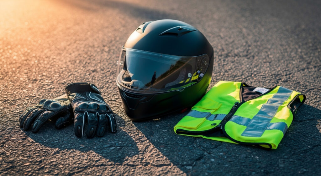 Corse-du-Sud : village sécurité routière moto tenu à l&rsquo;Atrium de Sarrola-Carcopino