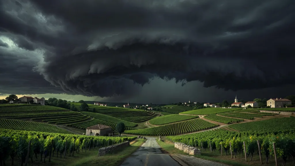 Côte-d'Or placée en vigilance orange orages : grêle jusqu'à 4 cm et vents violents attendus