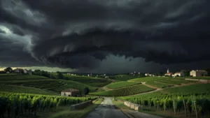 Côte-d&rsquo;Or placée en vigilance orange orages : grêle jusqu&rsquo;à 4 cm et vents violents attendus