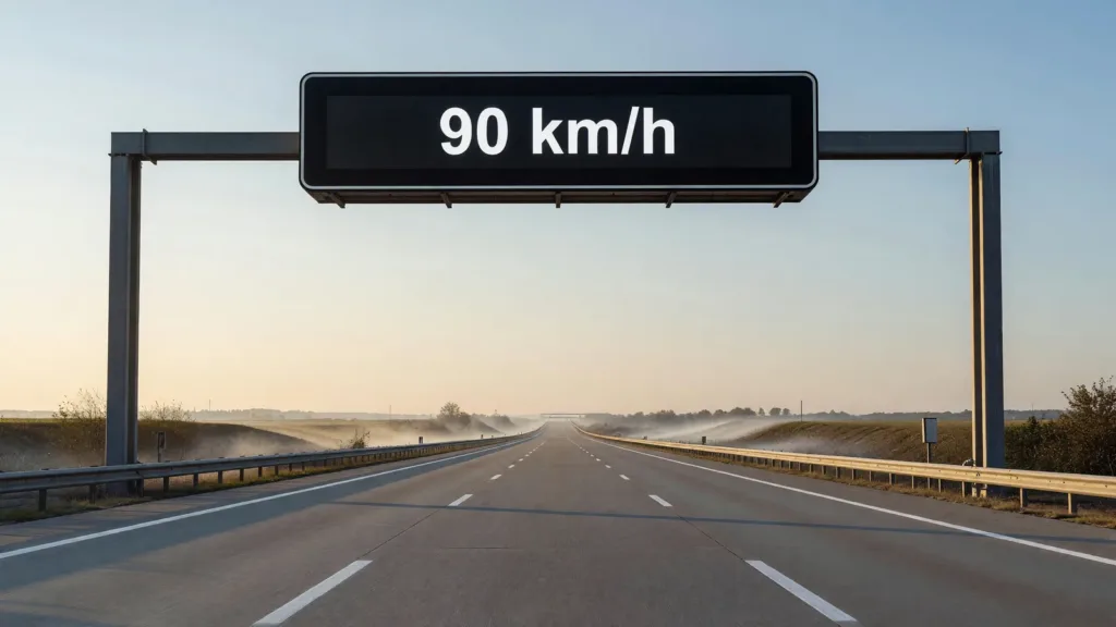 Côtes-d’Armor : vitesse abaissée à 90 km/h sur les voies rapides à cause de l’ozone
