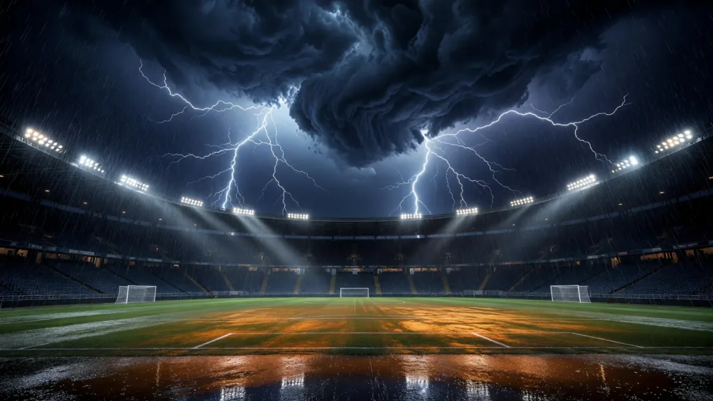 Coupe du monde 2026 : France-Irak interrompu 2h12 par un violent orage, les Bleus qualifiés