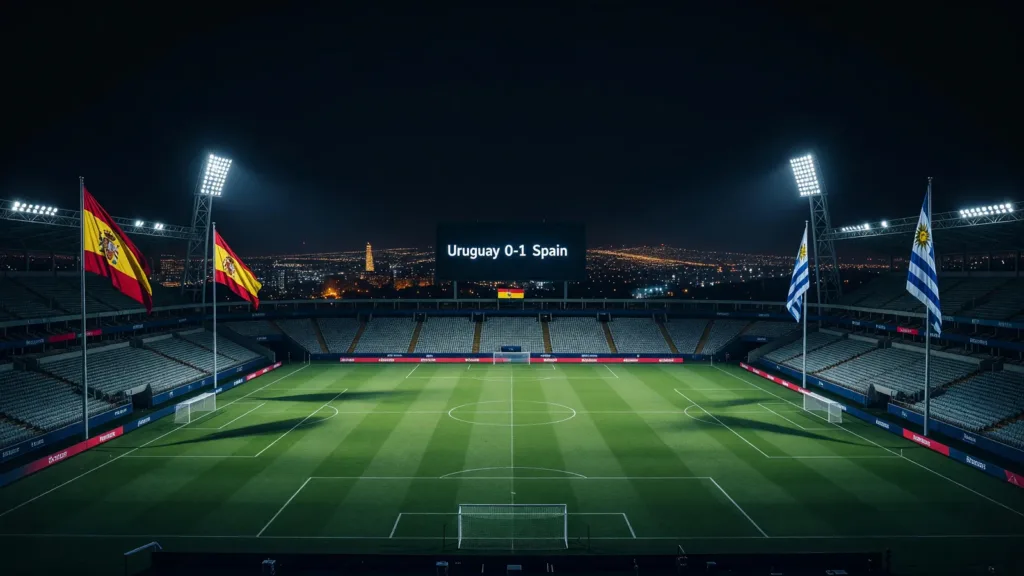Coupe du Monde 2026 : Lamine Yamal titulaire, l'Espagne domine l'Uruguay (1-0) et file en 8es