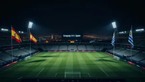 Coupe du Monde 2026 : Lamine Yamal titulaire, l&rsquo;Espagne domine l&rsquo;Uruguay (1-0) et file en 8es