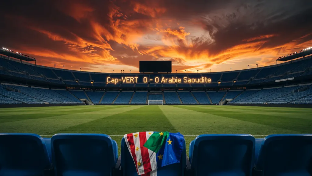 Coupe du Monde 2026 : le Cap-Vert écrit l'histoire face à l'Arabie Saoudite