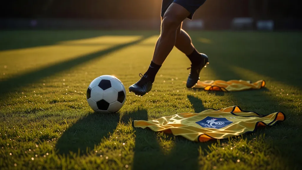 Coupe du monde : Doué et Olise s'échangent des dribbles à l'entraînement des Bleus