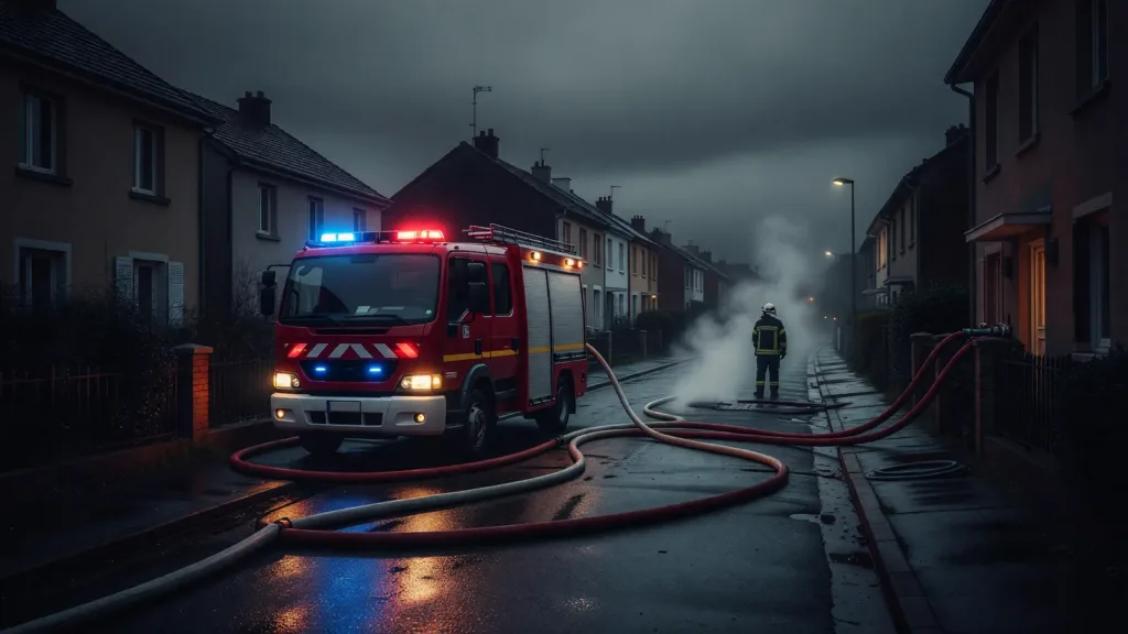 Créteil : un homme met le feu à son appartement après une dispute, l’incendie se propage