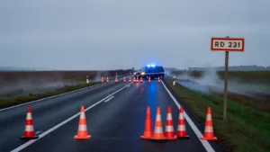 Crèvecœur-en-Brie : circulation coupée sur la RD 231 après un grave accident, réouverture progressive