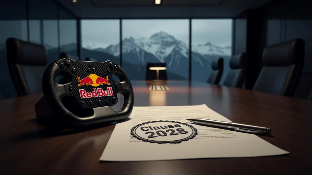 Crise chez Red Bull : Verstappen refuse de rassurer, sa clause de sortie se rapproche