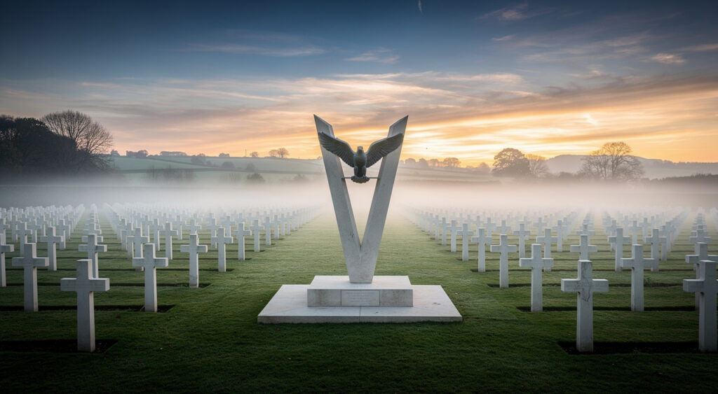 D-Day 82 : hommage aux 615 soldats polonais au cimetière d'Urville-Langannerie