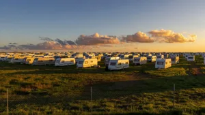 Dax : une centaine de caravanes installées illégalement sur un terrain privé, la mairie demande l'expulsion