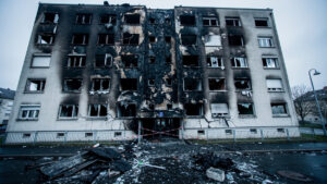 Décines-Charpieu : un mois après l'incendie rue Sully, 80 personnes à l'hôtel et manifestation devant LMH
