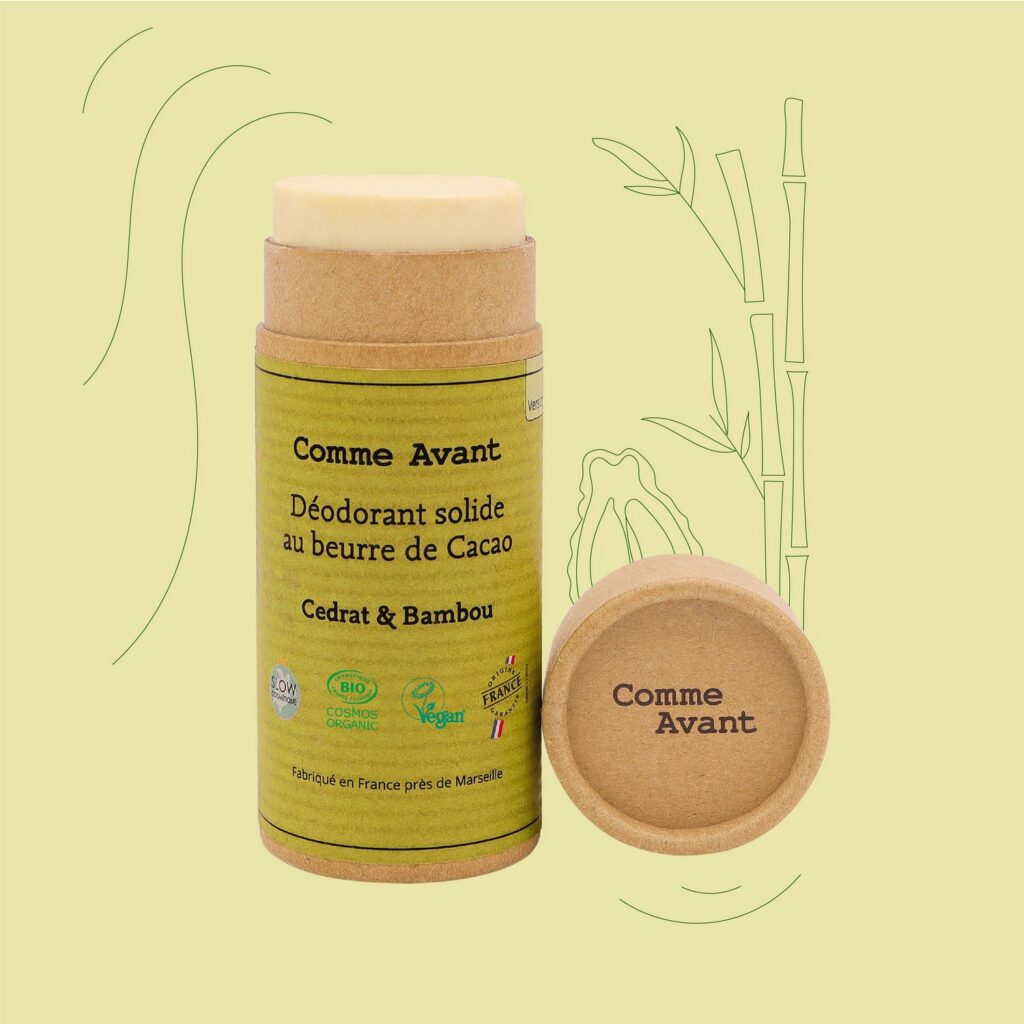 Déodorant solide Cédrat Bambou