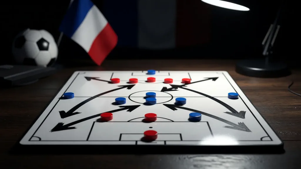 Didier Deschamps sort son 4-4-2 amélioré avec Dembélé et Barcola face à l'Irak