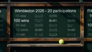 Djokovic rejoint Federer : le record de participations à Wimbledon égalé