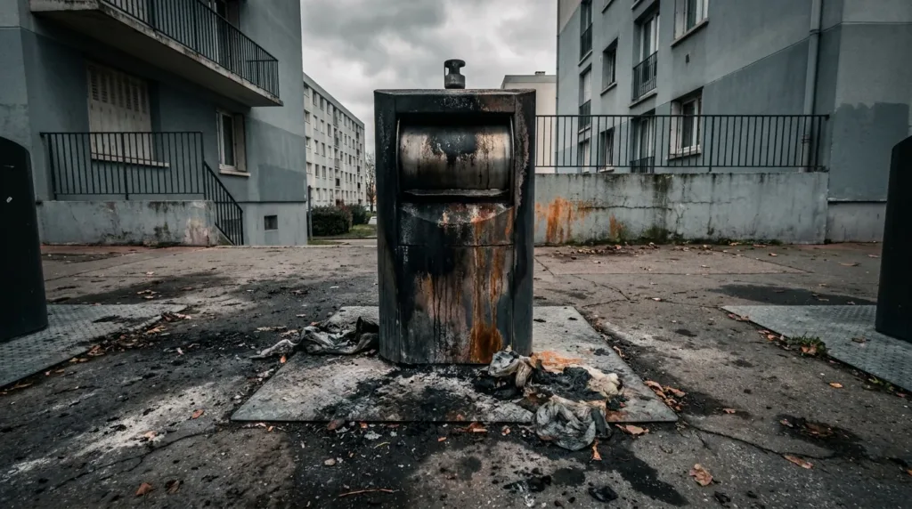 Dordogne : 8 mois avec sursis pour avoir incendié une quinzaine de bornes à déchets du SMD3